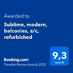 Sublime, Modern, Balconies, A/c, Refurbished Niza